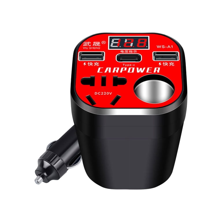 Inversor de corriente 12V a 220V